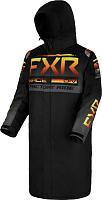 Снегоходная удлиненная куртка FXR Warm-Up Coat 23 Black/Inferno
