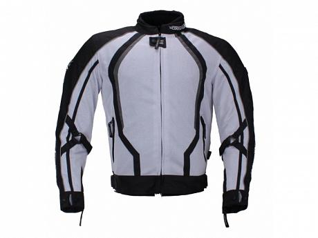 Текстильная куртка Solare 2 чёрно-белая