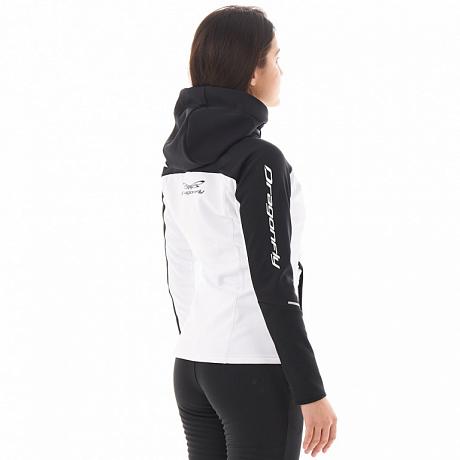 Куртка женская с капюшоном Dragonfly Explorer 2.0 Black and White S