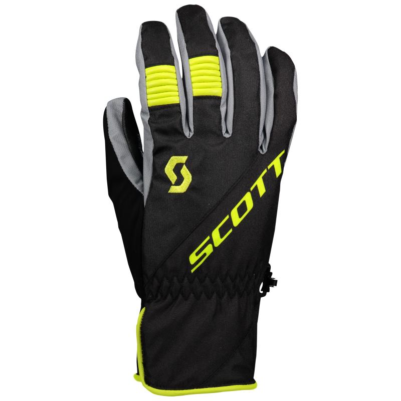 Перчатки снегоходные Scott Arctic GTX, black/safety yellow