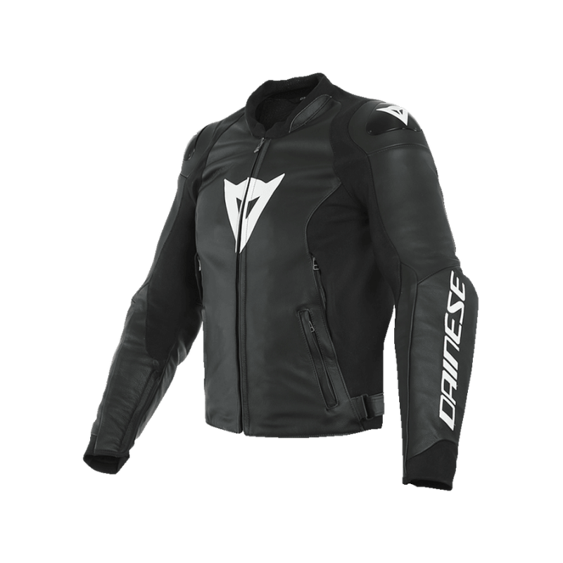 Куртка кожаная Dainese Sport Pro Black/white