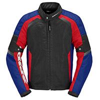 Куртка SPIDI TEK NET Black/Red/Blue