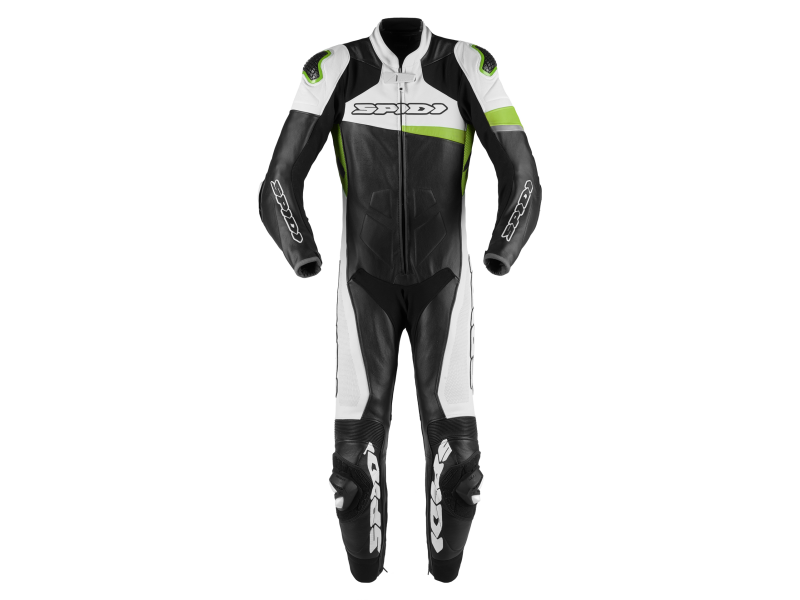 Комбинезон Spidi RACE WARRIOR PERF Black/Green Kawa