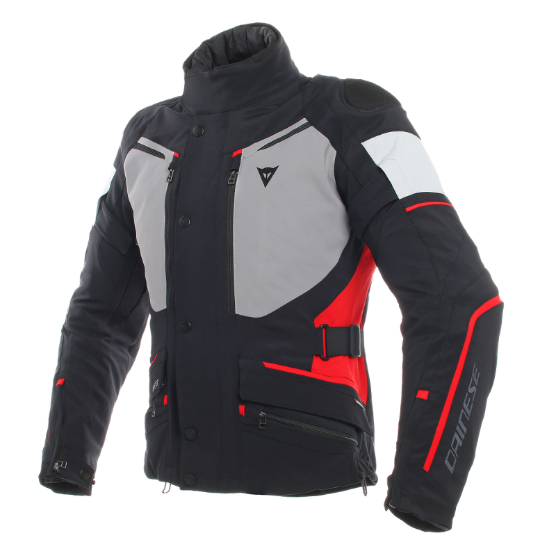 Куртка текстиль Dainese Carve Master 2, черно-красная