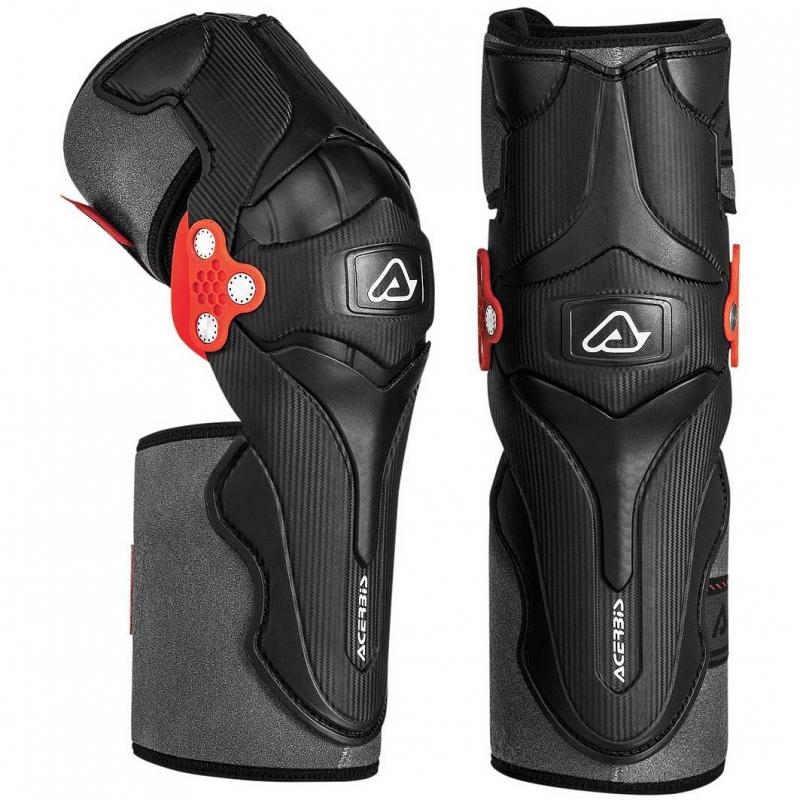 Наколенники Acerbis X-Strong Knee черные/белые