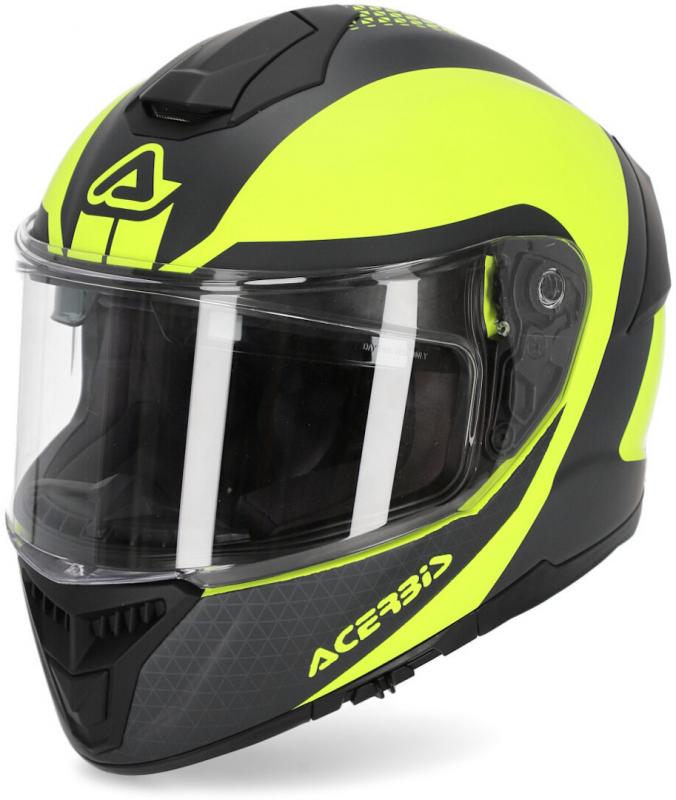 Шлем Acerbis KRAPON Fluo-Yellow/Black