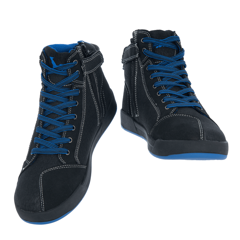 Мотокеды MadBull Sneakers Black/Neon Blue