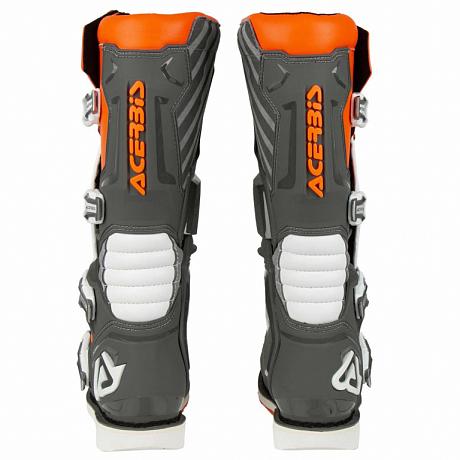 Мотоботы кроссовые Acerbis X-RACE оранжевые/серые 40