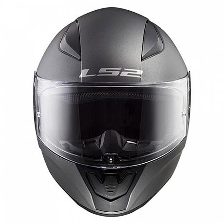 Шлем интеграл LS2 FF353 Rapid Titanium Matt XL