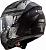  Шлем интеграл LS2 FF397 Vector Ft2 Hunter черно-серый XL