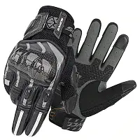 Перчатки кожаные Scoyco MC109 (Carbon) Black