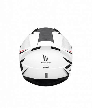 Шлем интеграл MT Helmets Stinger Acero A0 Gloss Pearl Grey