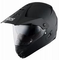 Кроссовый шлем IXS HX207 с визором черный матовый