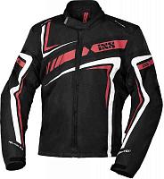 Мотокуртка текстильная IXS Sports Jacket RS-400-ST, Черный/Красный