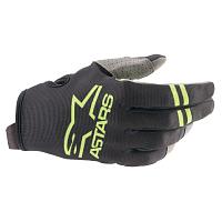 Мотокроссовые перчатки Alpinestars Radar Gloves, черно-зеленый