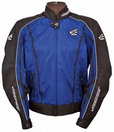 AGVSPORT Мотоциклетная-летняя куртка SOLARE синяя