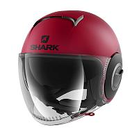 Шлем открытый Shark Nano Street Neon Mat Red/Black/Red