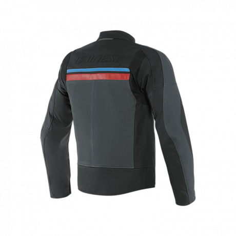 Куртка кожаная Dainese Hf 3 Perforated Black/ebony/red/blue