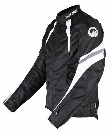 Куртка мужская Inflame INFERNO текстиль+сетка, черный