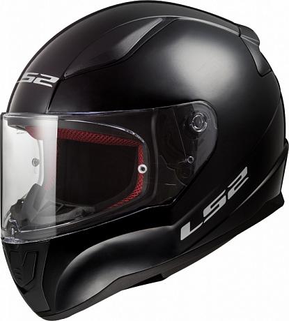 Шлем интеграл LS2 FF353 Rapid Solid Черный XS