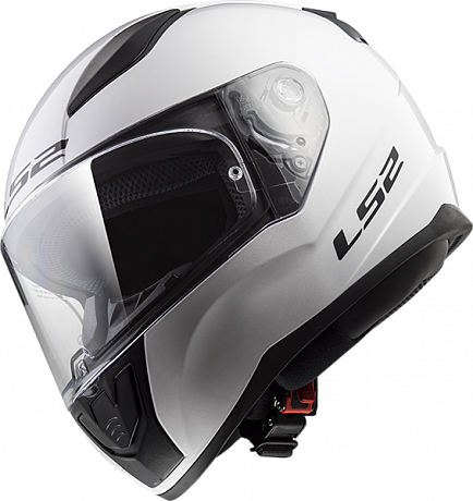 Шлем интеграл LS2 FF353 Rapid Single Mono, белый XS