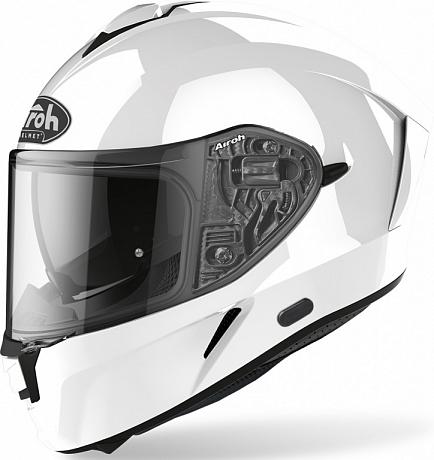 Шлем интеграл Airoh Spark, цвет Белый Глянец XS