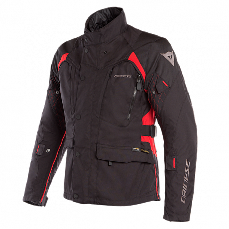 Куртка текстильная Dainese X-tourer D-dry Black/tour-red 50