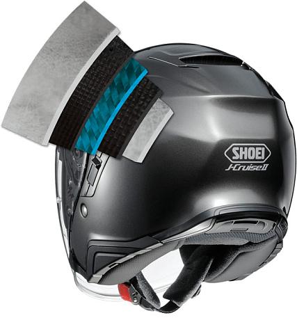 SHOEI J-CruiseⅡ ブラック インカム付き Шлем открытый Shoei J-Cruise II Candy, черный матовый купить по