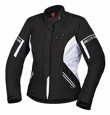 Текстильная женская куртка IXS Damen Jacke Tour Finja-ST 2.0 Черно-белый DS