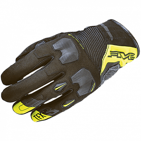 Мотоперчатки Five TFX3 WP Grey-Fluo Yellow 2XL