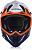  Мотошлем кроссовый Acerbis X-Track Оранжевый/Синий XS