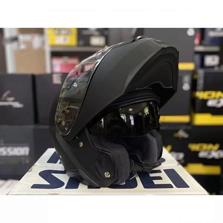 Шлем модуляр Shoei Neotec II Candy, черный матовый купить по