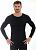 Термобелье (футболка мужская дл.рукав) Brubeck Comfort Wool, черный S