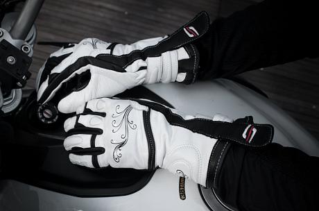 Перчатки Женские Shima Modena White-black