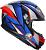 Мотошлем AGV K-6 S Slashcut Black/blue/red M