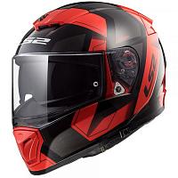 Шлем интеграл LS2 FF390 Breaker Physics Black Red