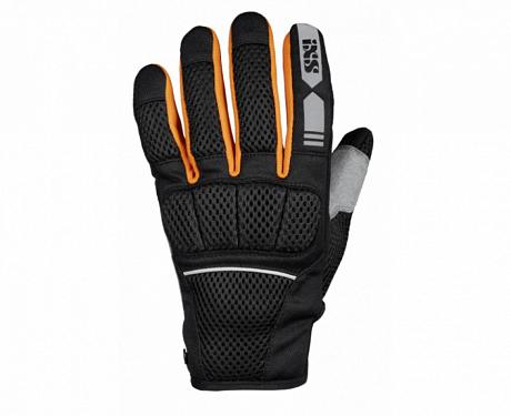 Перчатки IXS Urban Gloves Samur-Air 1.0 Черный/Серый/Оранжевый S