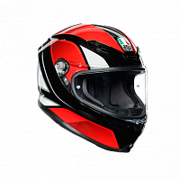 Шлем AGV K-6 Hyphen Black/Red/White