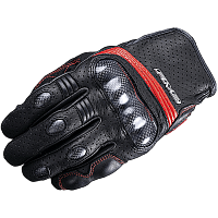 Мотоперчатки Five Sport City S/Carbon Черно-красные