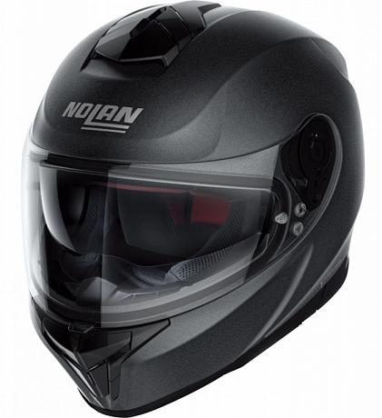 Шлем интеграл Nolan N80-8 Special N-Com 009, Flat Black XS