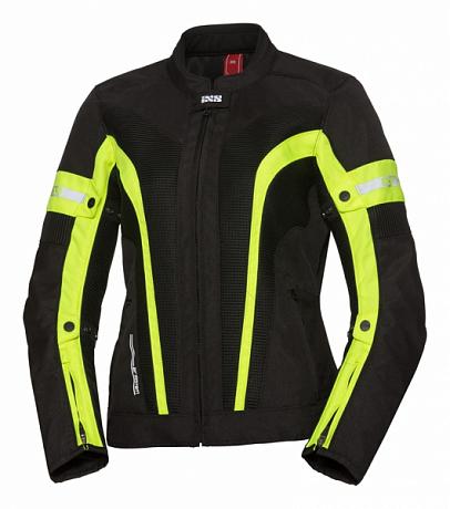 Текстильная женская куртка Sport Damen Jacke Larissa Air-2.0, Чёрный/Жёлтый M