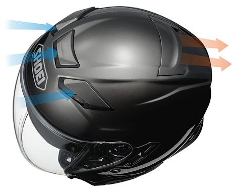 Шлем открытый Shoei J-Cruise II Candy, черный матовый купить по