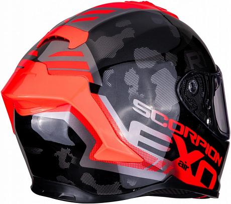 Мотошлем Scorpion Exo-R1 Air OGI цвет Черный/Красный