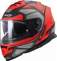 Шлем LS2 FF800 STORM Faster серо-красный