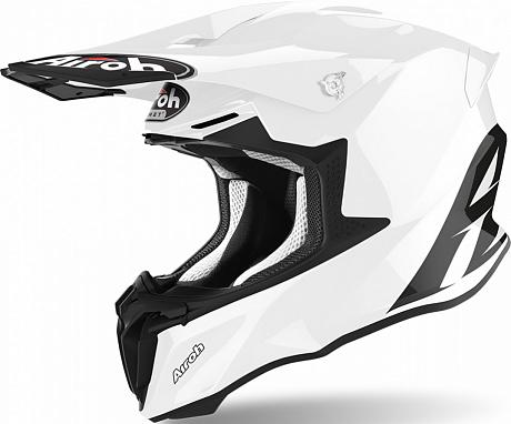 Кроссовый шлем Airoh Twist 2.0 Color White Gloss XS