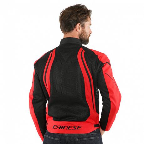 Куртка текстиль Dainese Air Crono 2, черно-красная 48