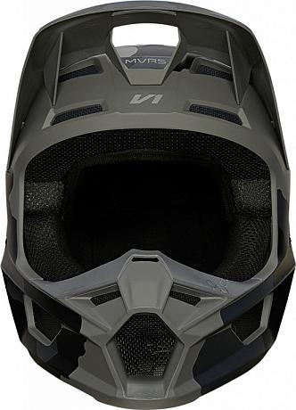 Мотошлем кроссовый FOX V1 Trev Helmet, цвет Черный/Хаки