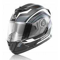Шлем модуляр Acerbis Serel черный/серый