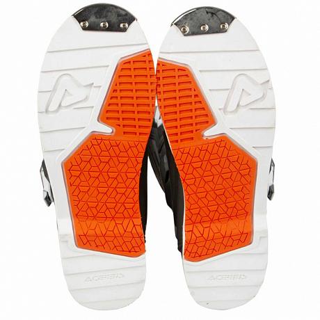 Мотоботы кроссовые Acerbis X-RACE оранжевые/серые 40