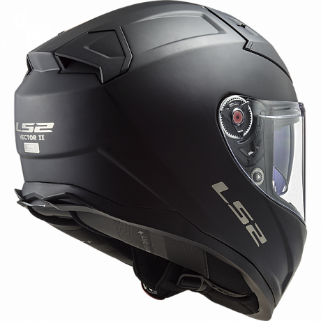 Шлем LS2 FF811 Vector ll Solid, Черный матовый S